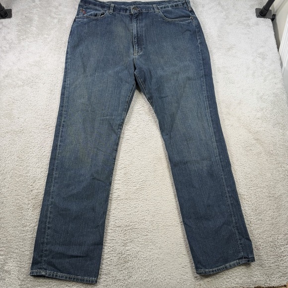 Ralph Lauren Other - Polo Ralph Lauren Jeans Mens 38x34 Blue Straight Cortlandt 300 Denim Cotton